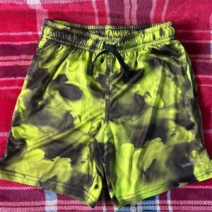 Athletic Works Boys Shorts in Yellow and Black